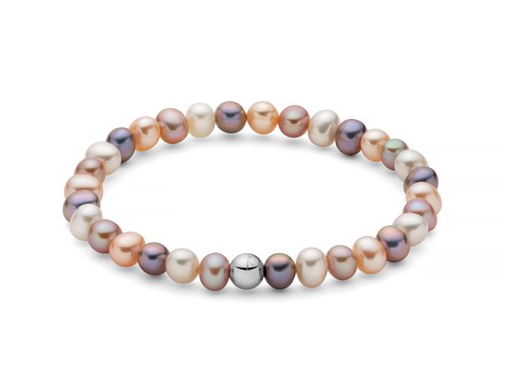 Bracciale Miluna Donna Giochi di perle in Argento Perla PBR3360 - PBR3360